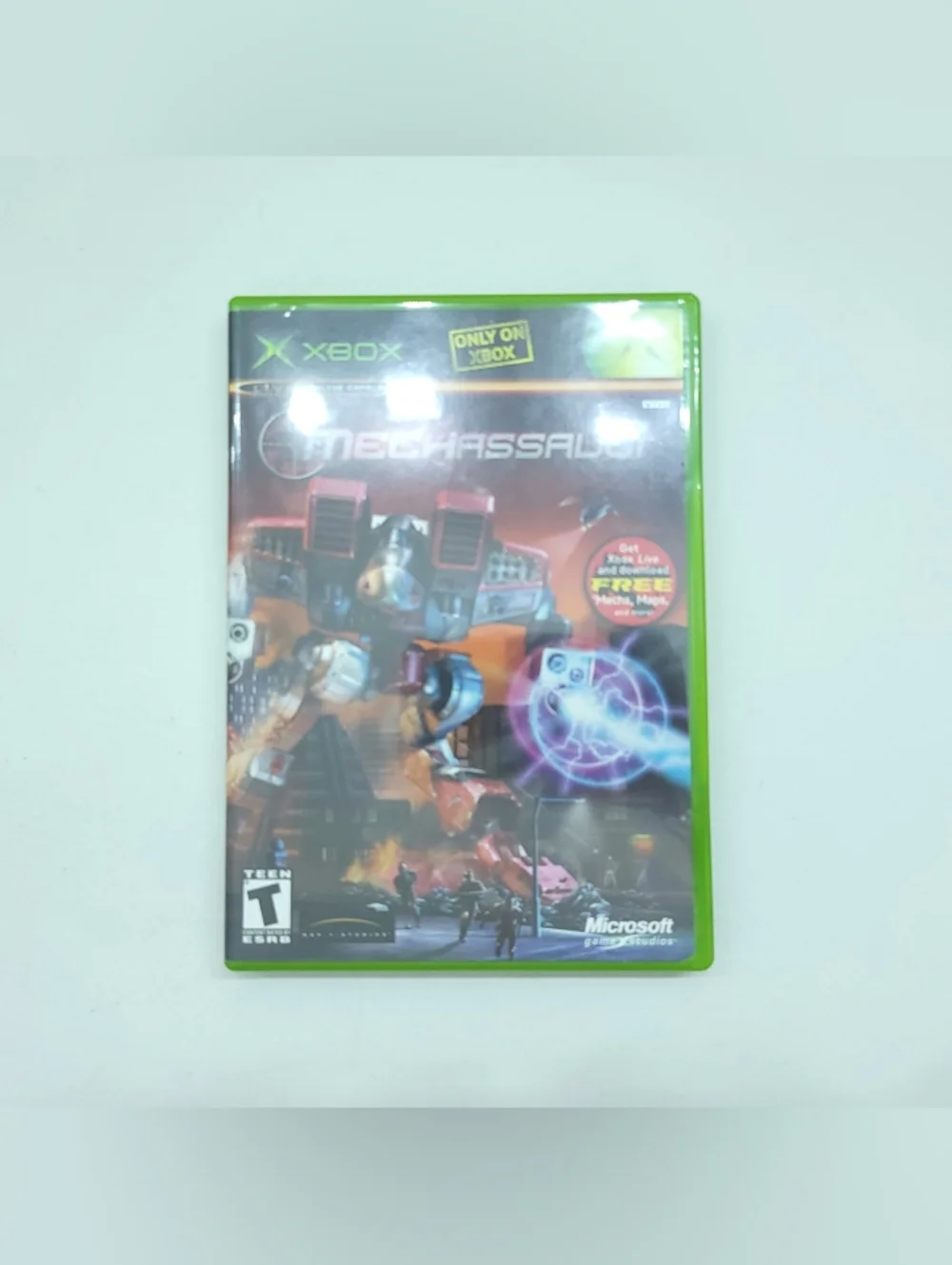 MechAssault (Microsoft Xbox, 2002) Complete With Manual CIB